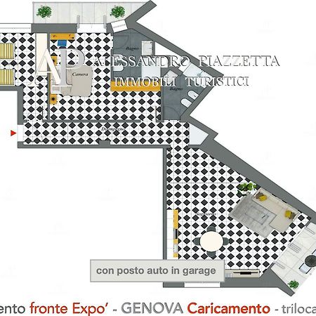 Cavour Luxury Sea View Apartment Genoa Bagian luar foto