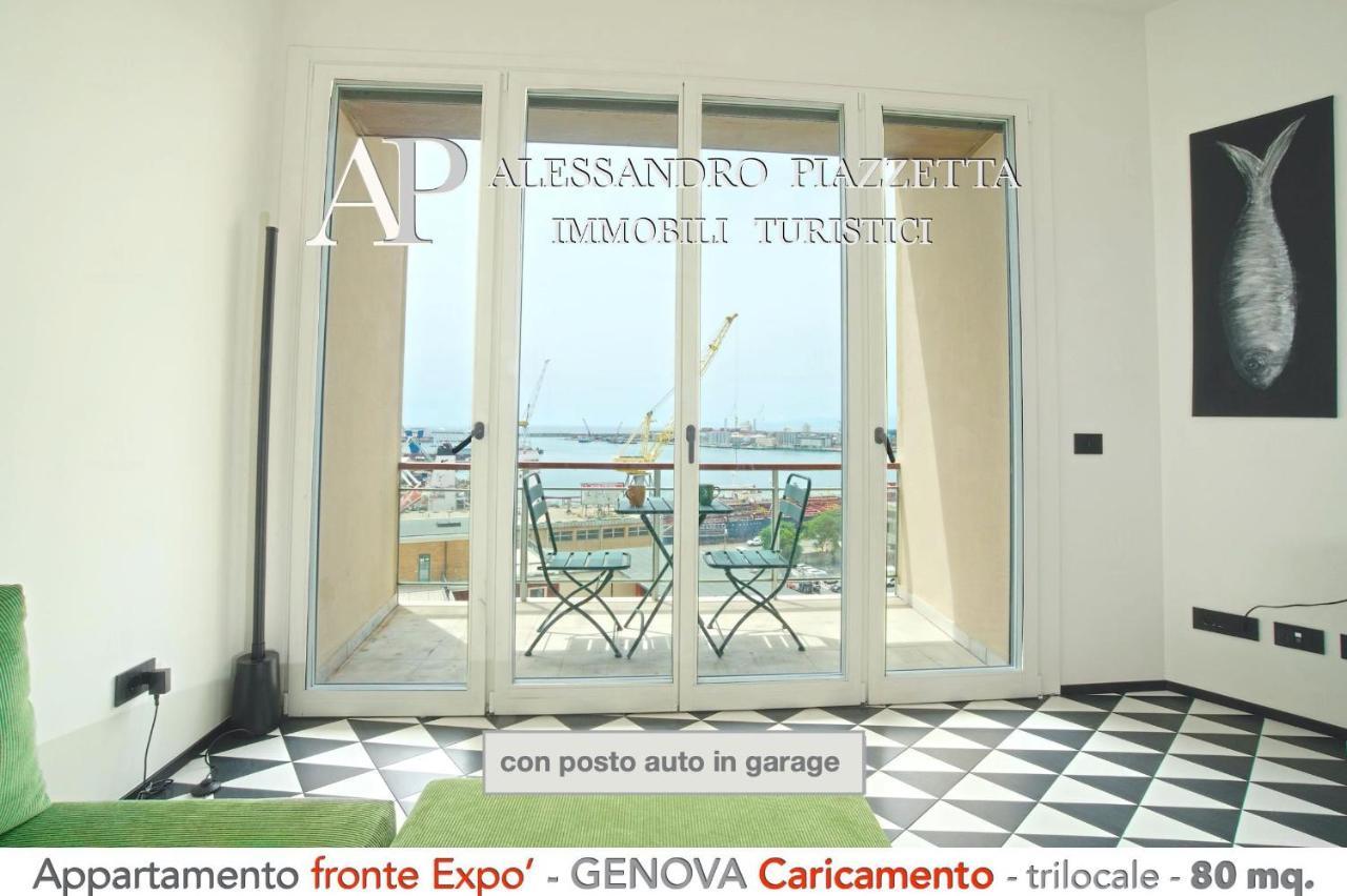 Cavour Luxury Sea View Apartment Genoa Bagian luar foto