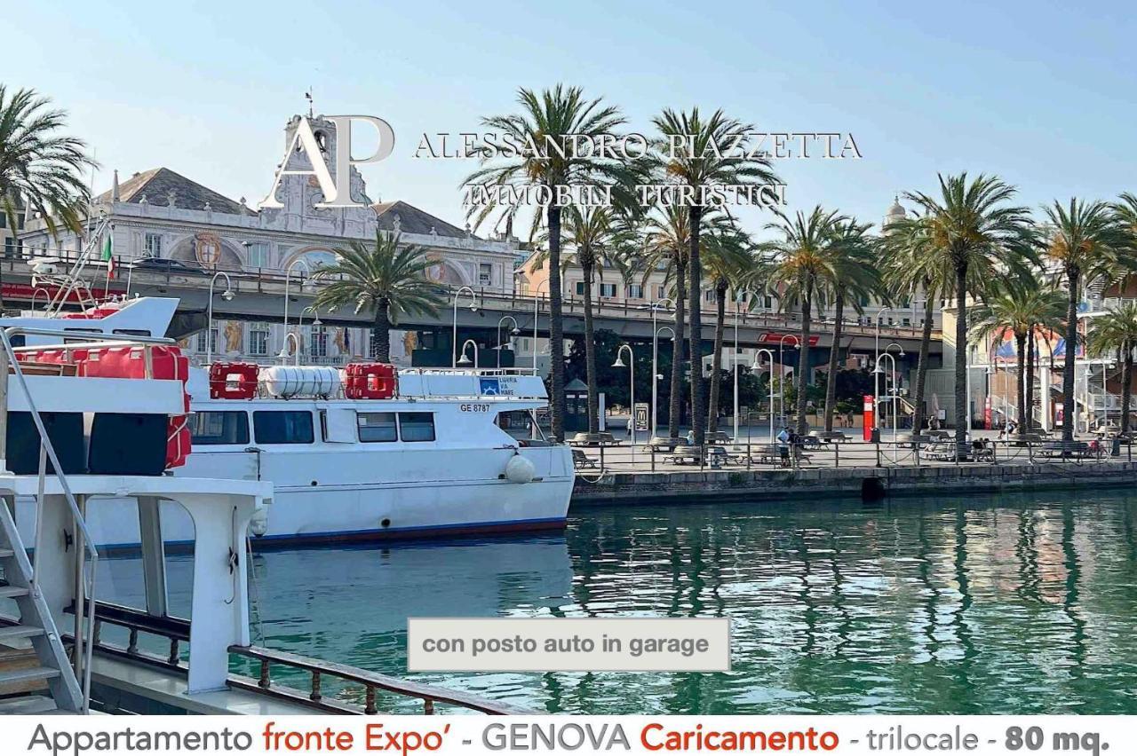 Cavour Luxury Sea View Apartment Genoa Bagian luar foto