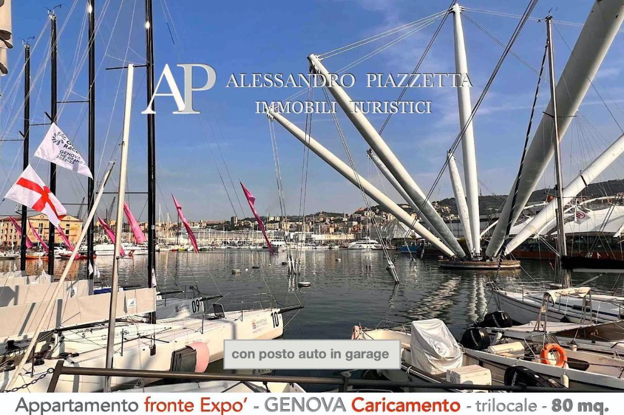 Cavour Luxury Sea View Apartment Genoa Bagian luar foto