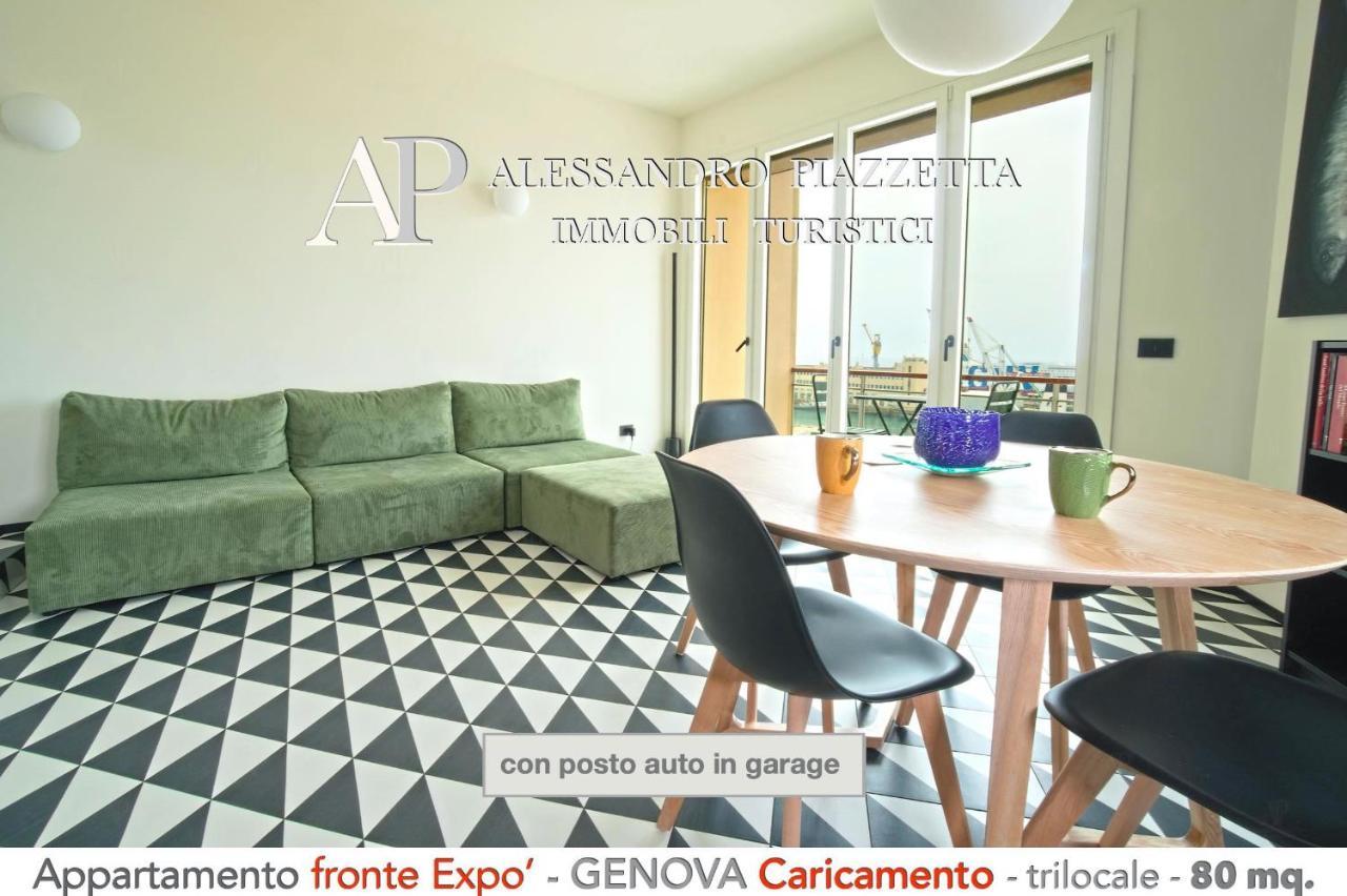Cavour Luxury Sea View Apartment Genoa Bagian luar foto