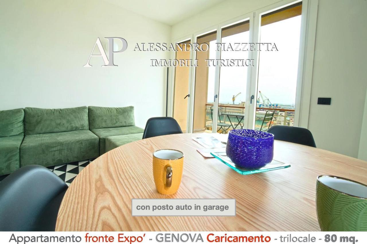 Cavour Luxury Sea View Apartment Genoa Bagian luar foto