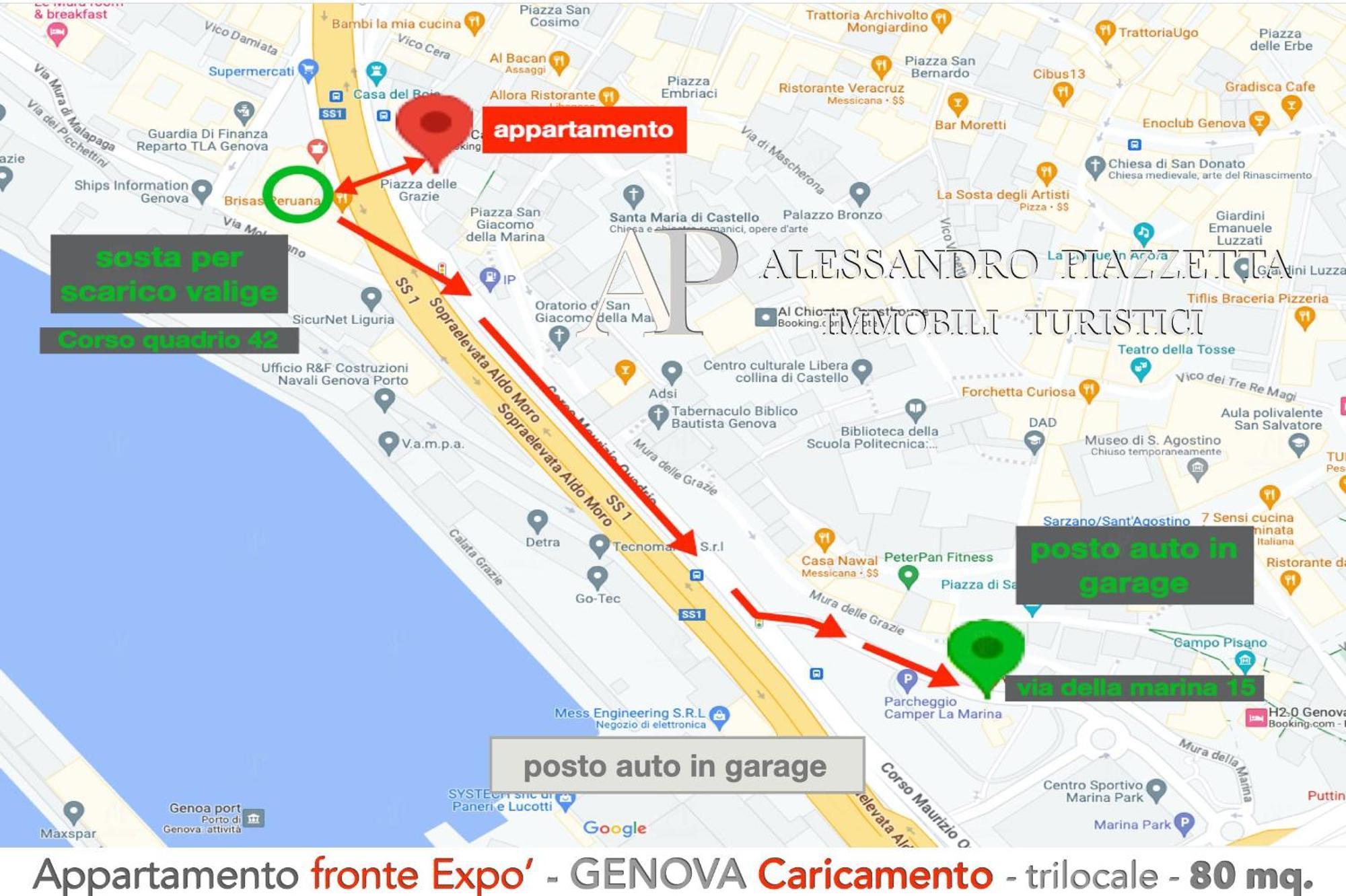 Cavour Luxury Sea View Apartment Genoa Bagian luar foto